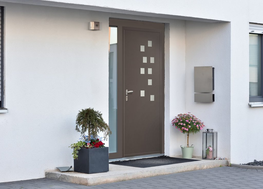Pose porte d'entrée aluminium à Vedène